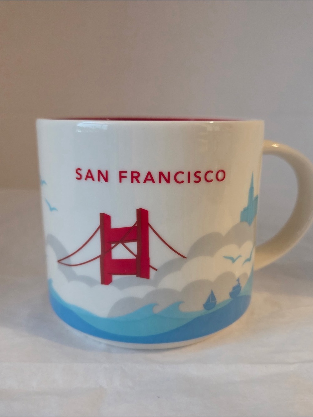 San Francisco Red Starbucks You are Here Collection Mug